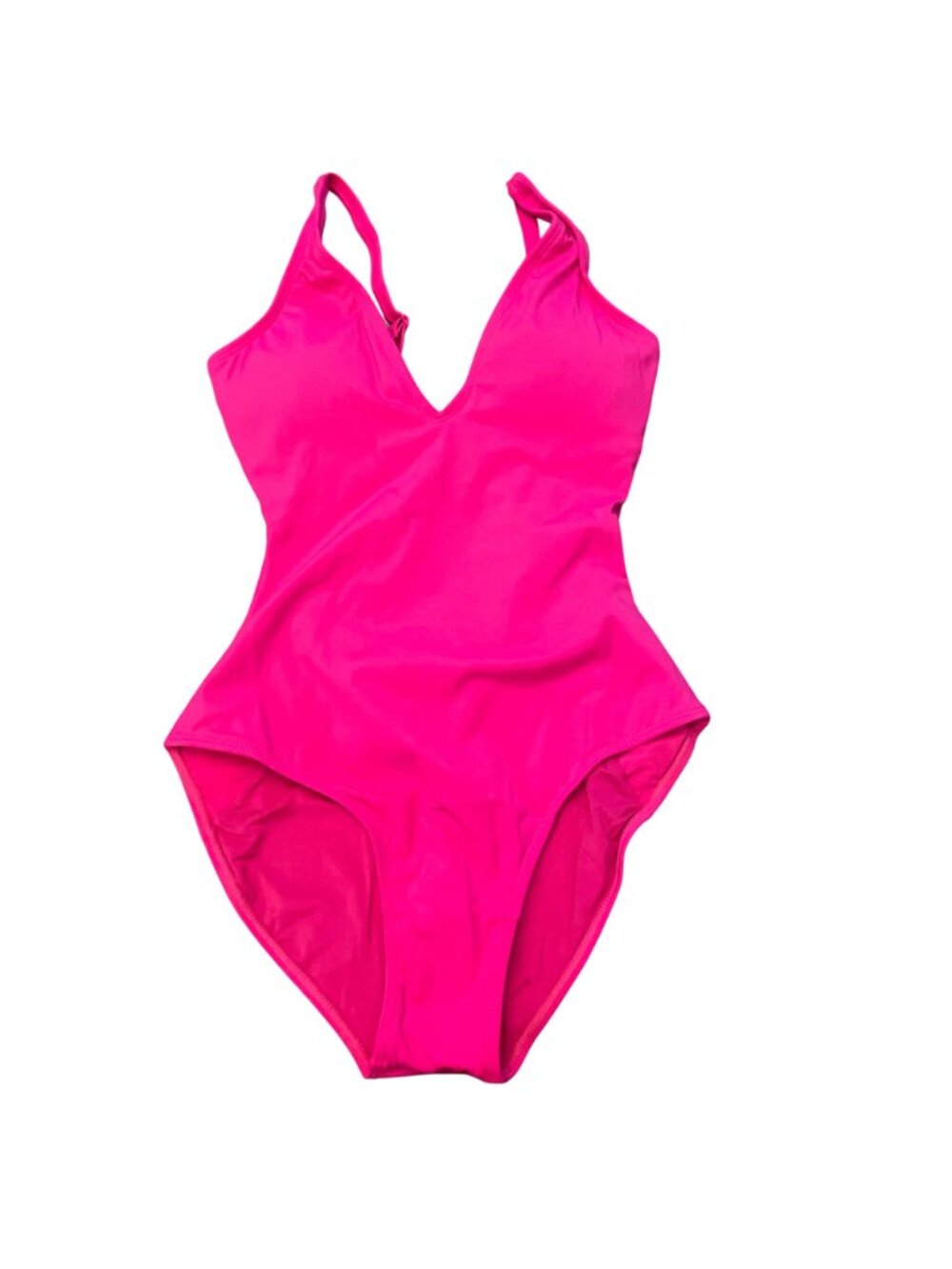 TA3 Plungey ® One Piece Swimsuit Hot Pink Sz XS SHORT Sculpting Shaping